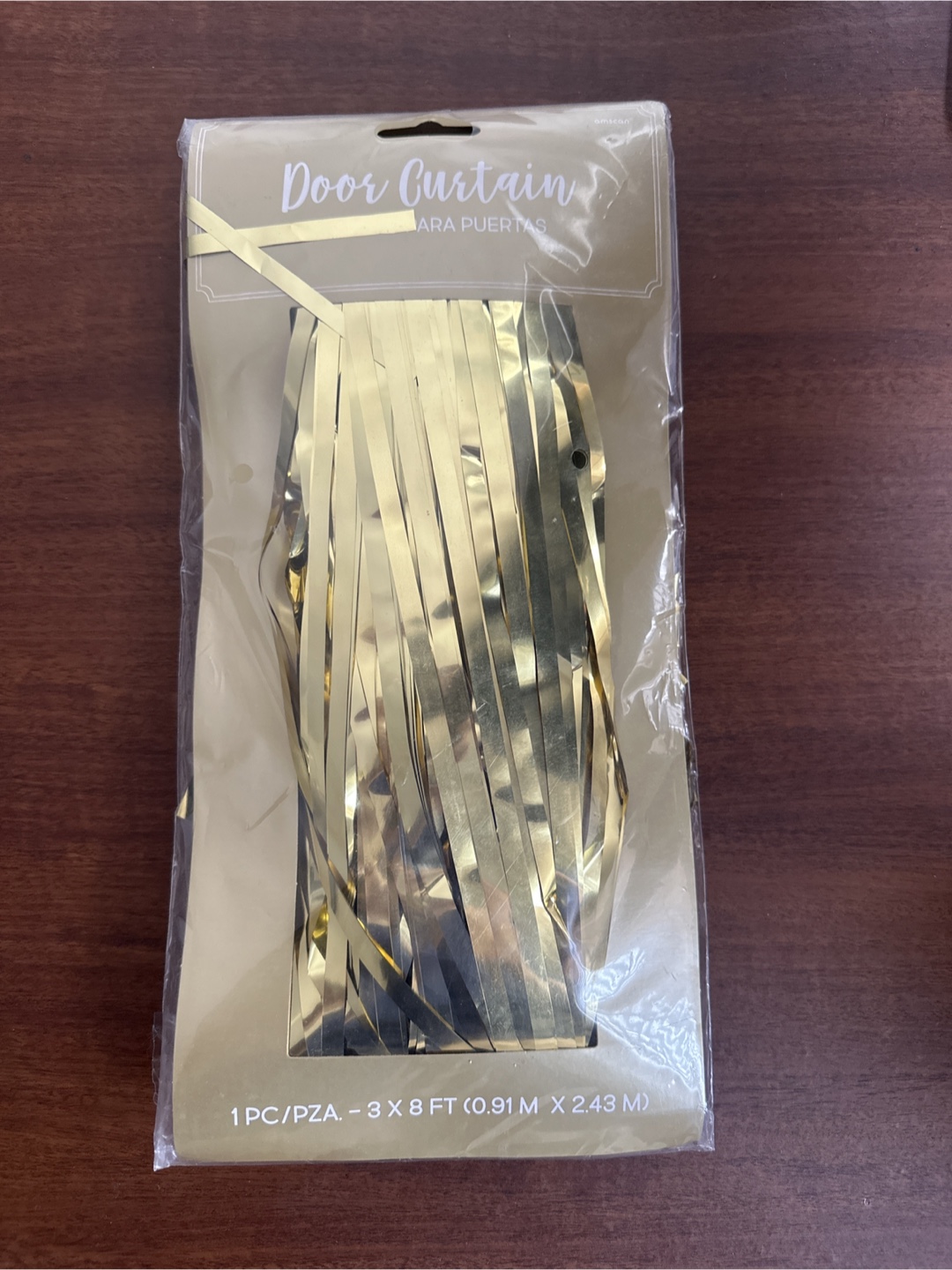 Gold Door Curtain Decoration