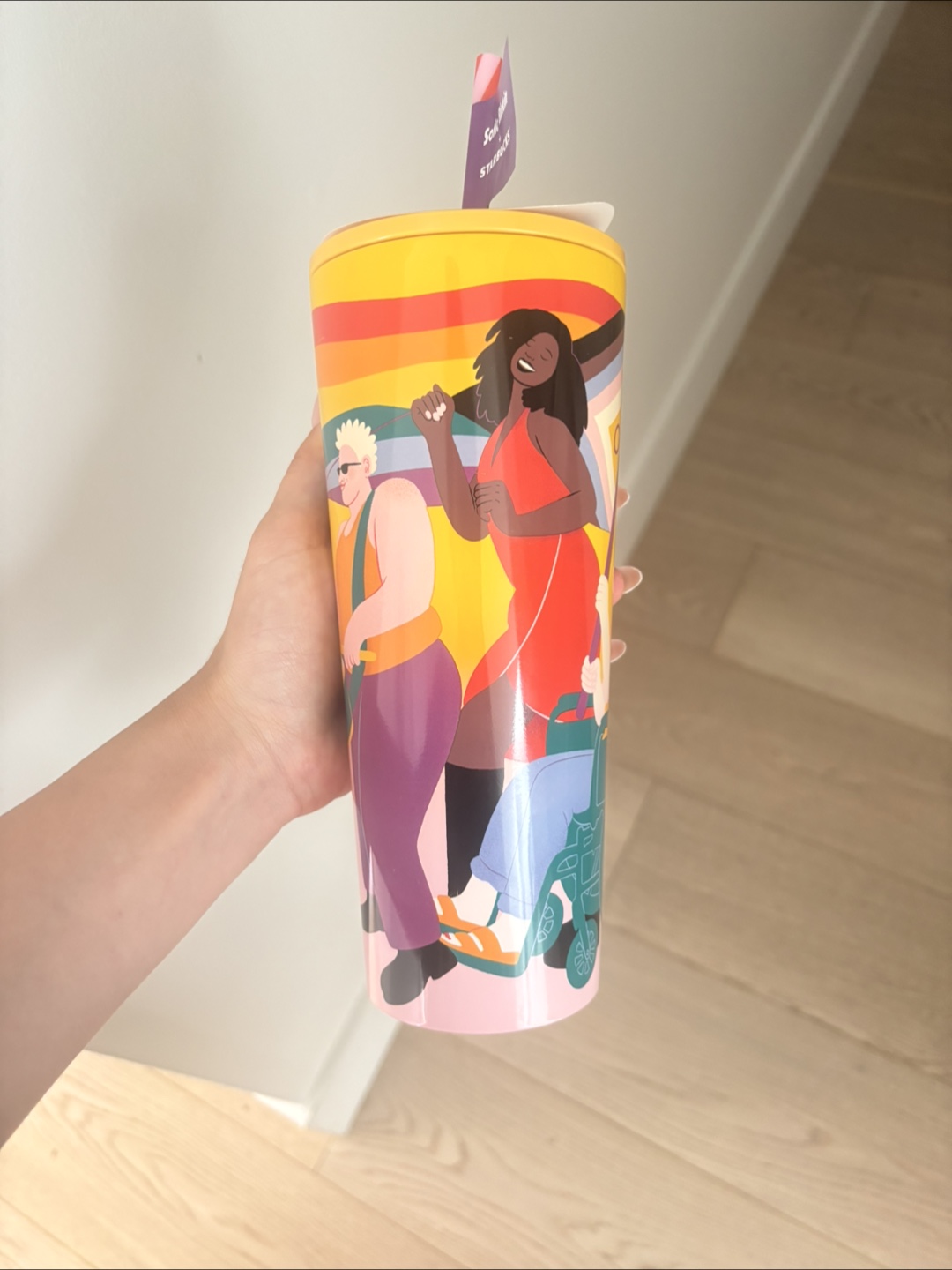 Brand New Starbucks Pride Tumbler