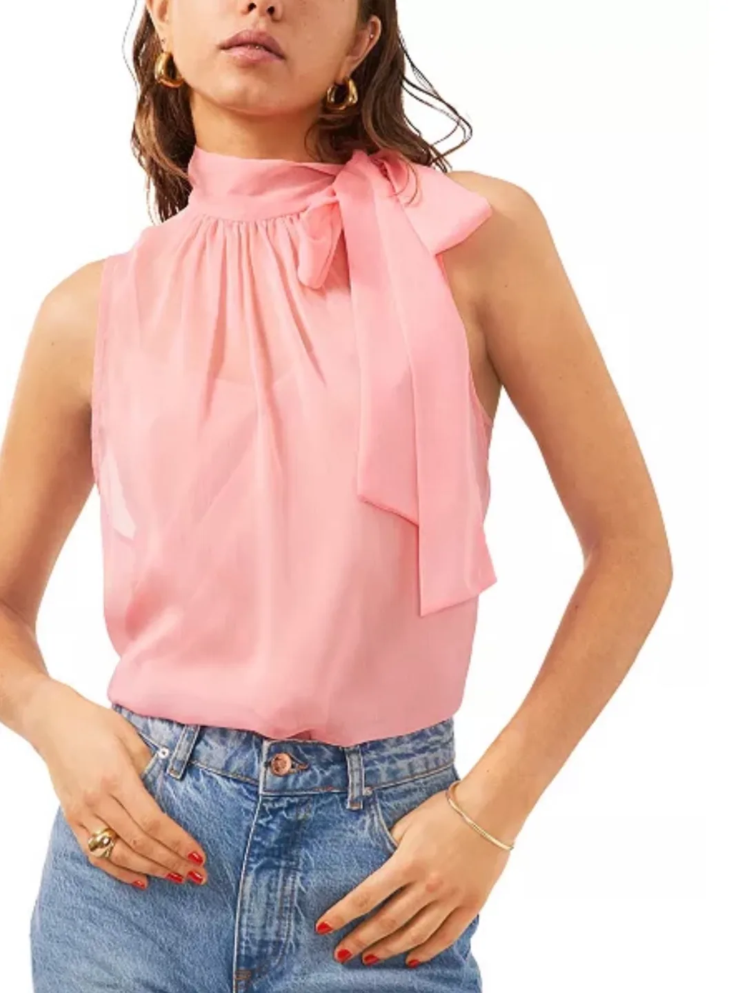 Pink Bow Blouse thumbnail