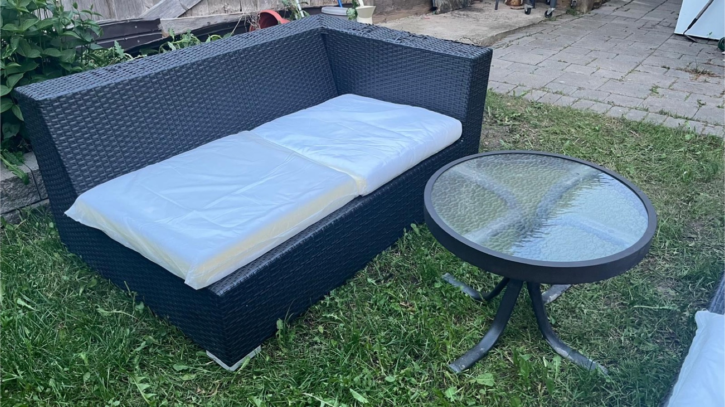 Rattan Patio Furniture Set $250 FIRM - photo 2
