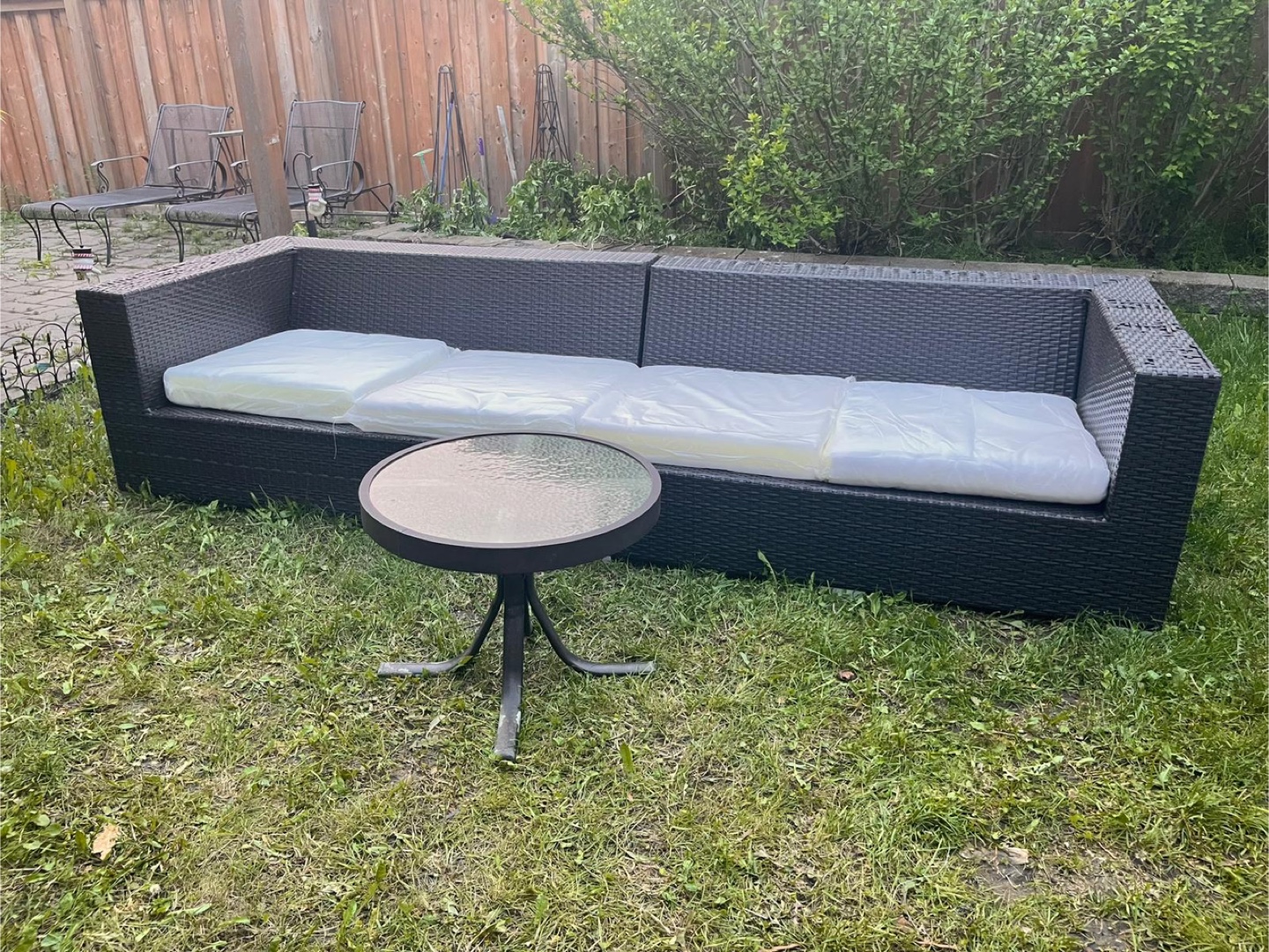 Rattan Patio Furniture Set $250 FIRM - photo 4