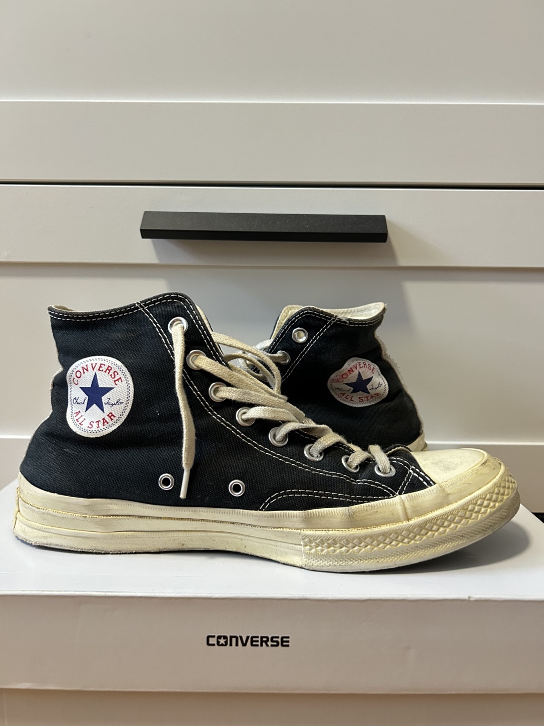 Converse Comme des Garcons Play High Top Sneakers - photo 2