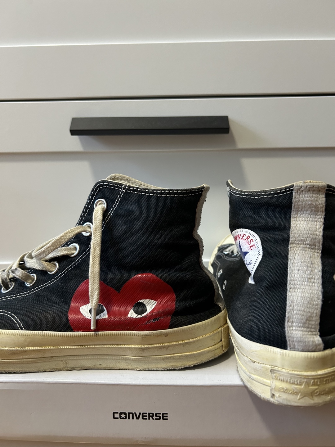 Converse Comme des Garcons Play High Top Sneakers - photo 3