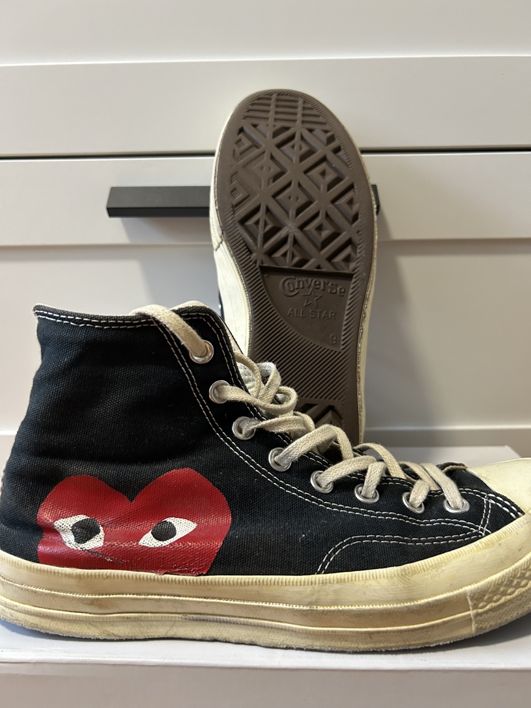 Converse Comme des Garcons Play High Top Sneakers - photo 4