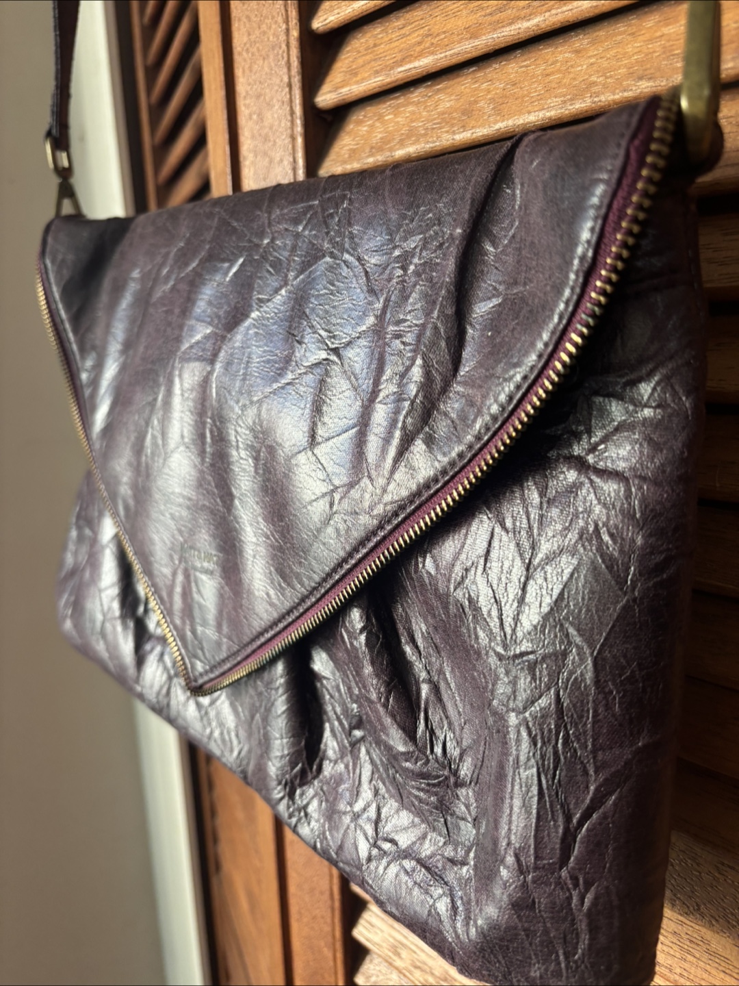 Matt & Nat Dark Purple Shoulder Bag - photo 2