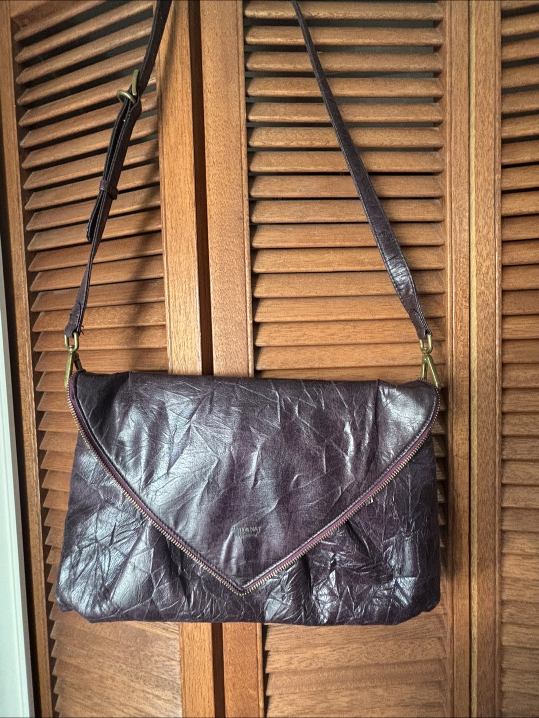 Matt & Nat Dark Purple Shoulder Bag