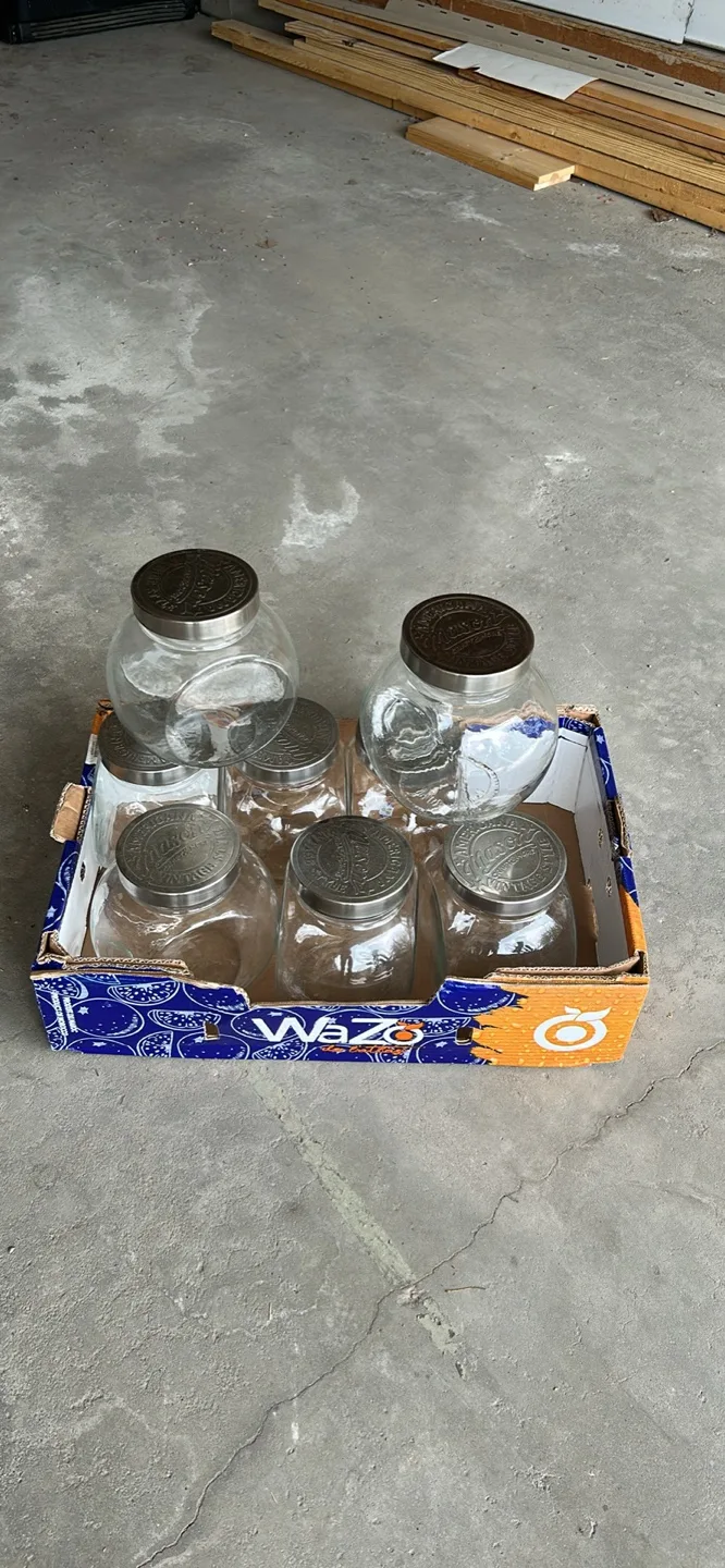 Americana Mason storage Jars thumbnail
