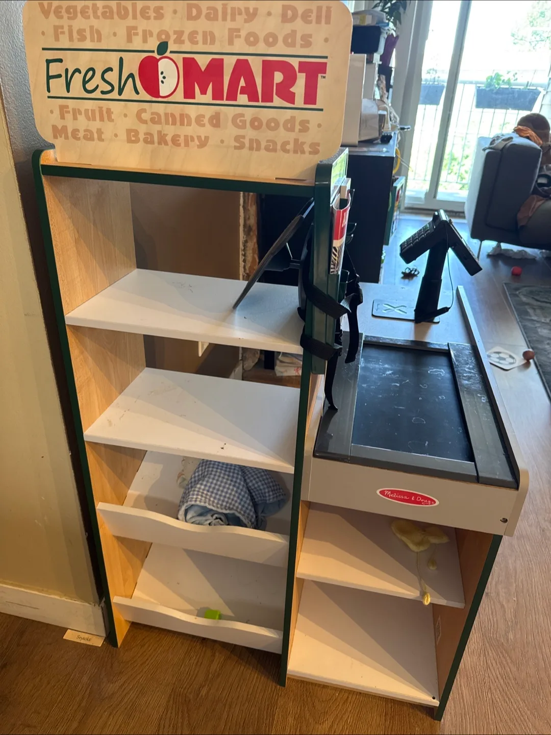 Kids' Wooden Fresh Mart Play Set image indicator(2)