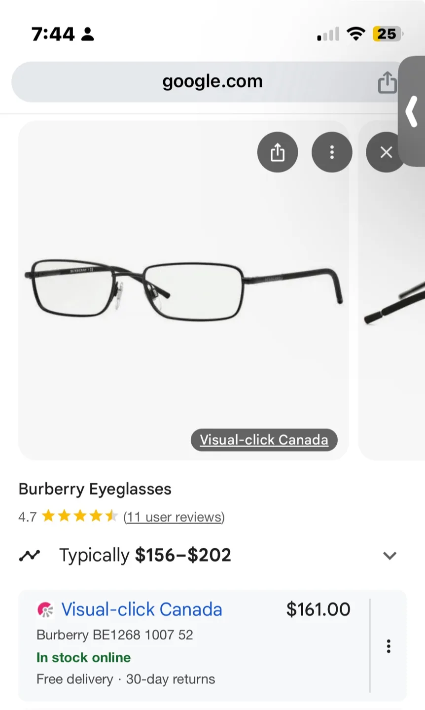 Burberry Eyeglasses image indicator(5)