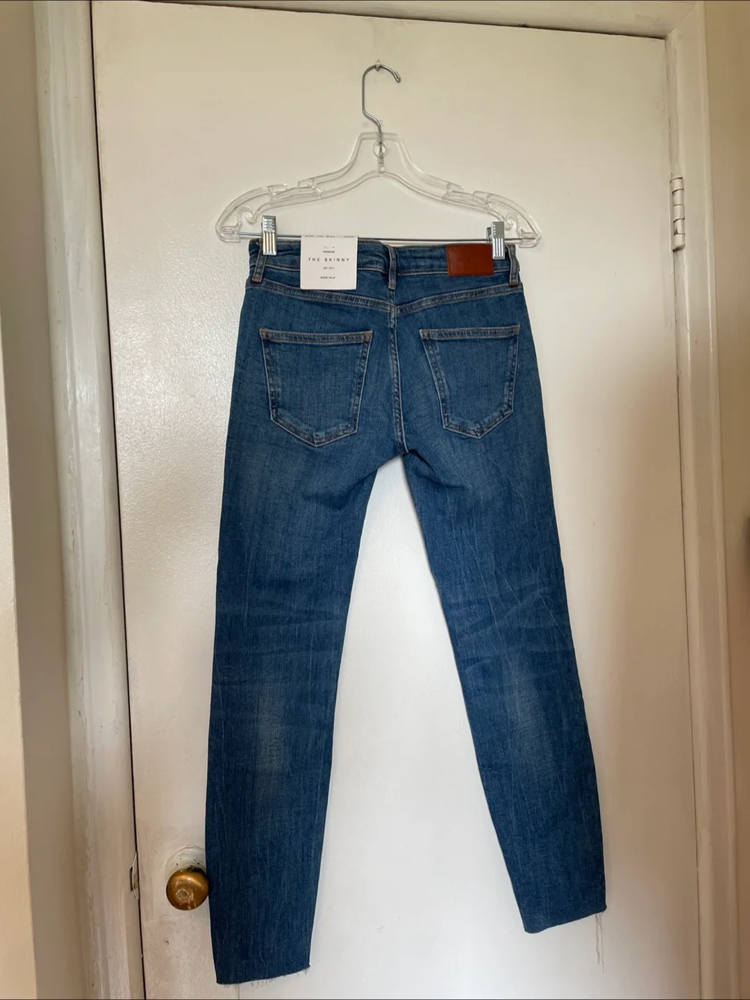 NWT Zara The Skinny Jeans - Sunset Blue Size 36 image indicator(3)