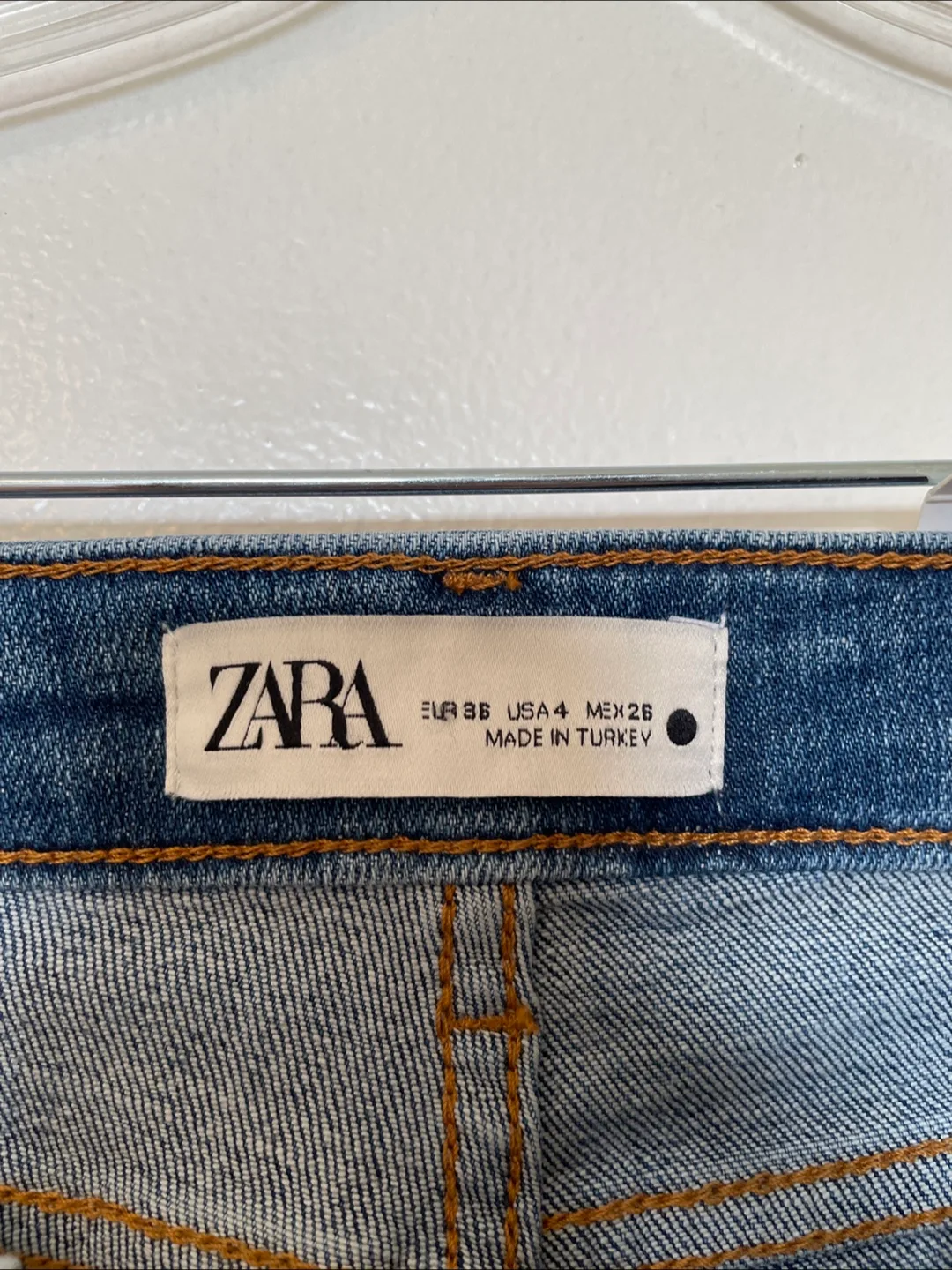 NWT Zara The Skinny Jeans - Sunset Blue Size 36 image indicator(6)