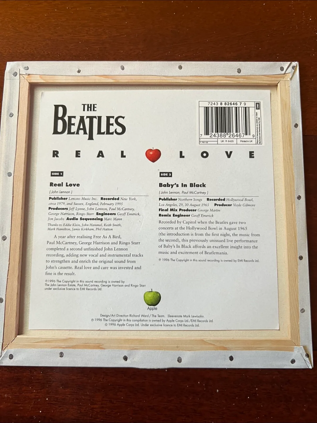 The Beatles - Real Love - Vinyl image indicator(2)