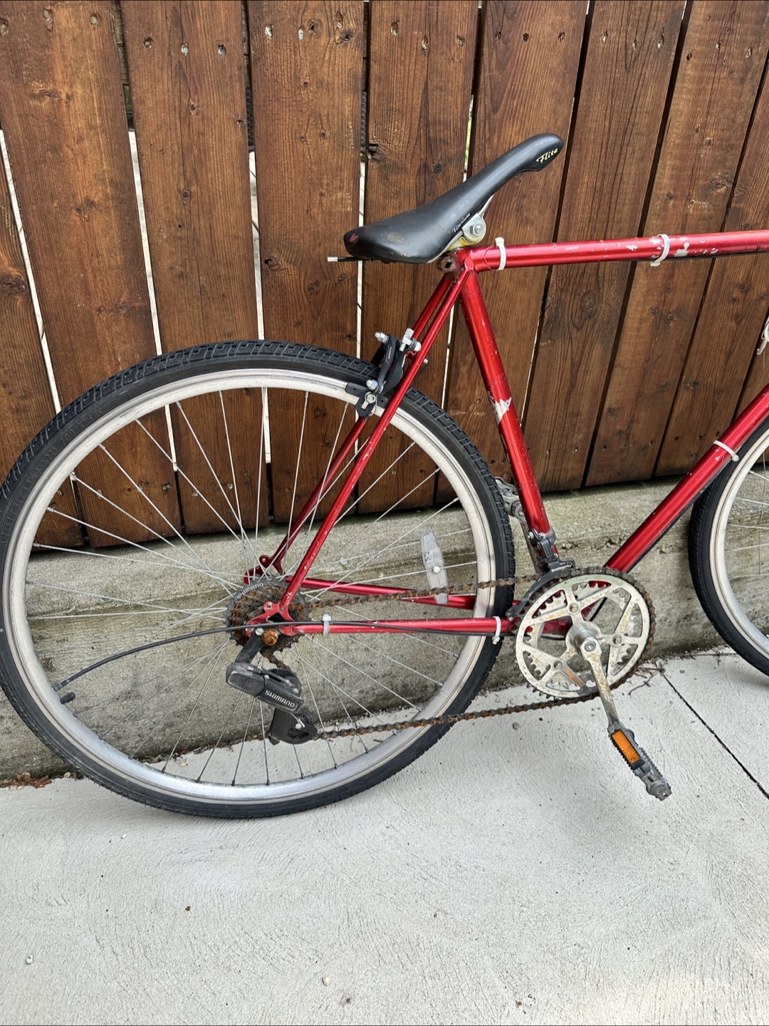 Red Road Bike with Racing Handle Bars! - photo 2
