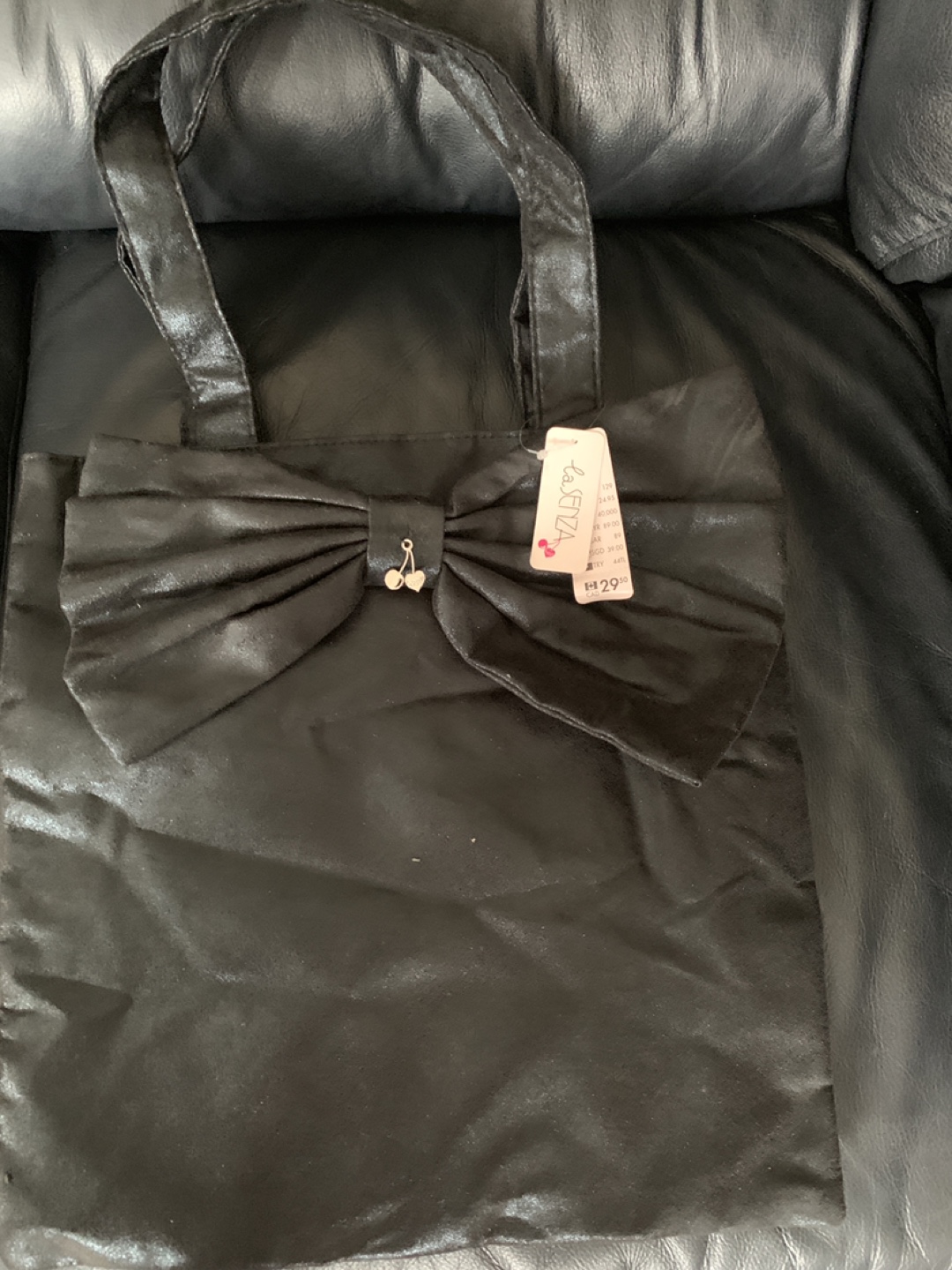 La Senza Black Tote Bag