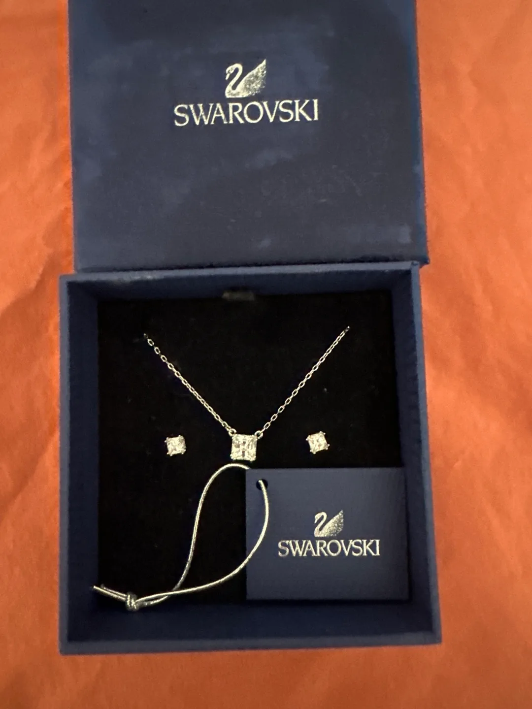 Swarovski Necklace and Earring Set thumbnail