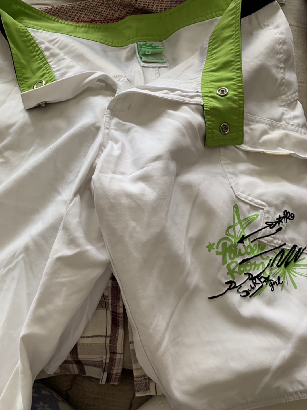 White Board Shorts