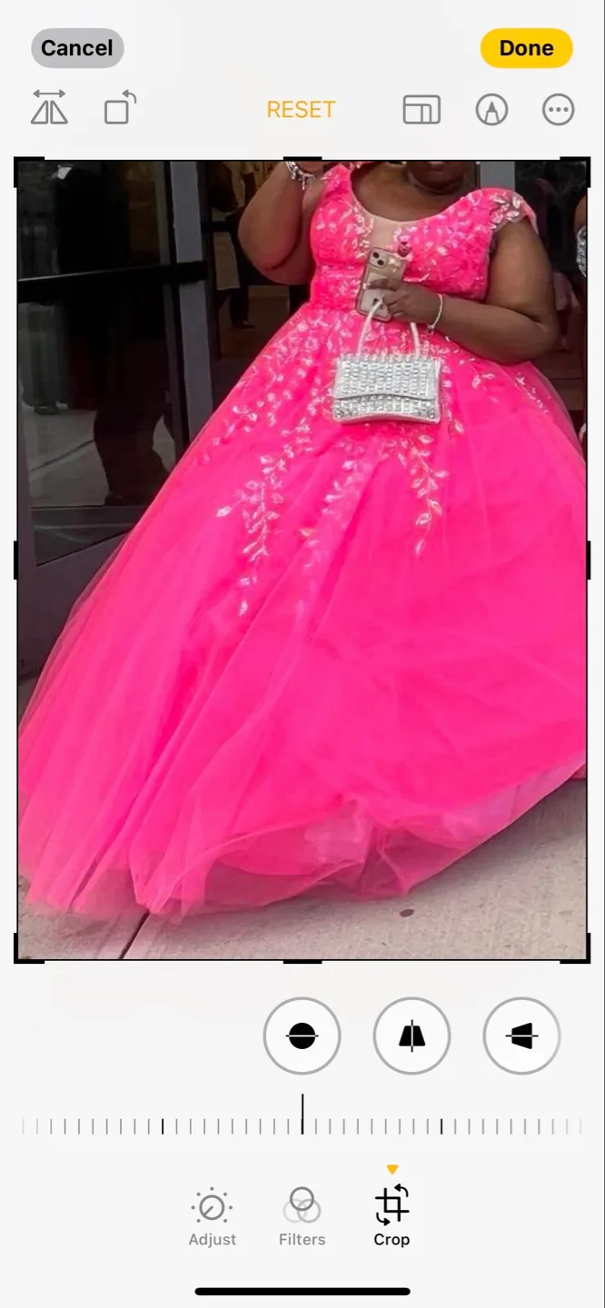 Bright Pink Formal Ball Gown