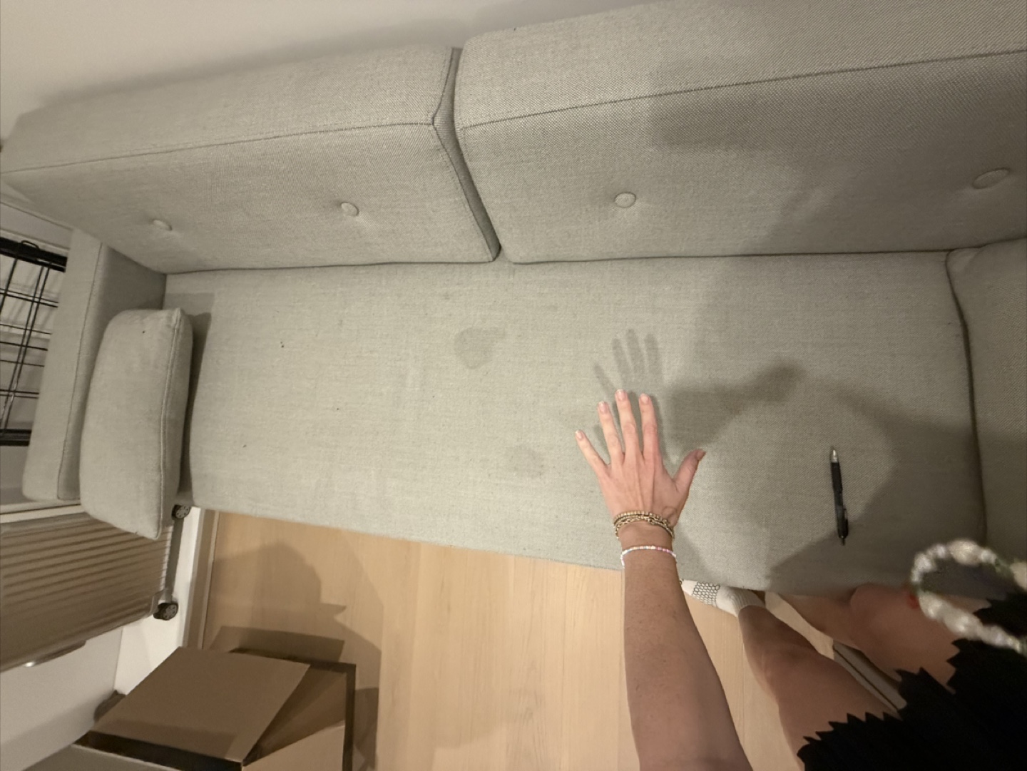 Modern 80” Sleeper Sofa - photo 4