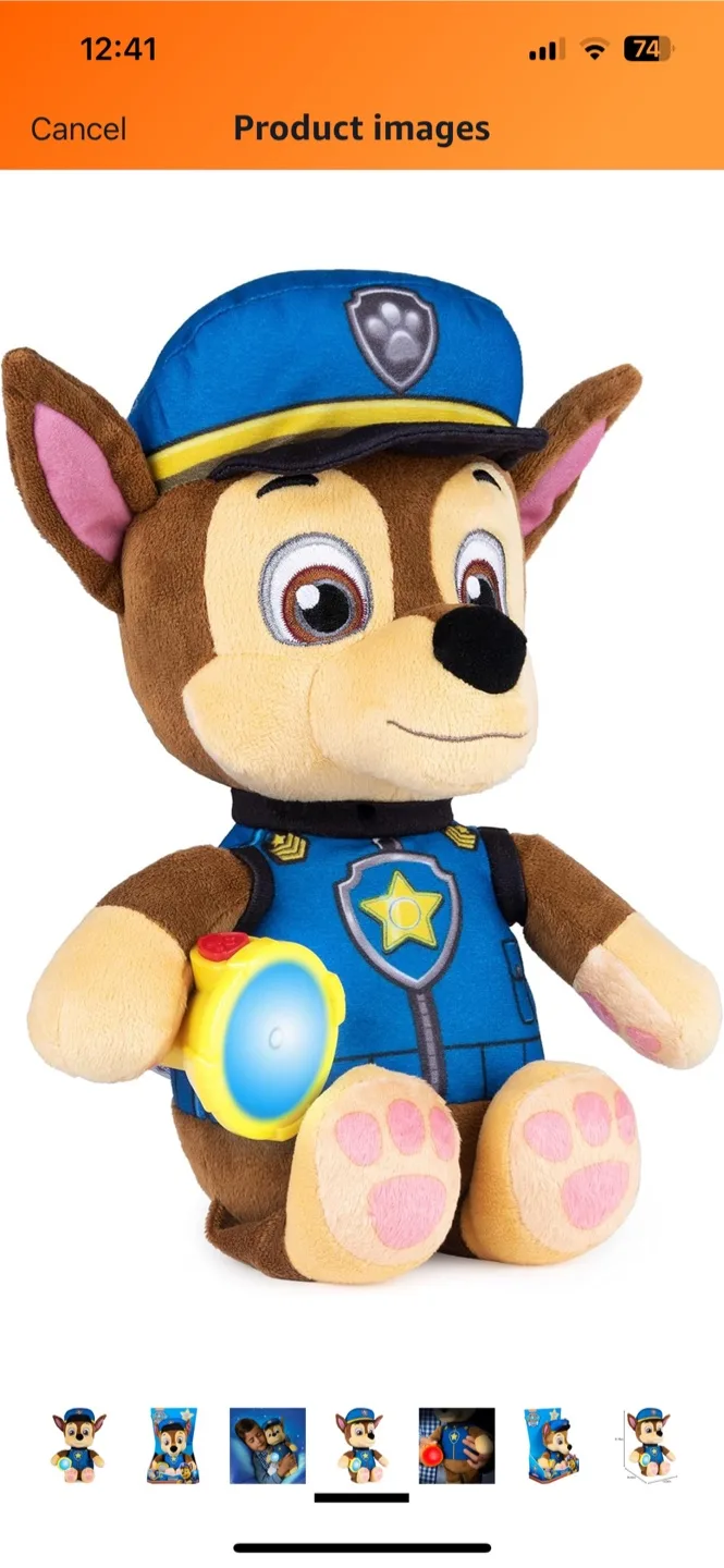 Paw Patrol Chase Plush Toy image indicator(4)