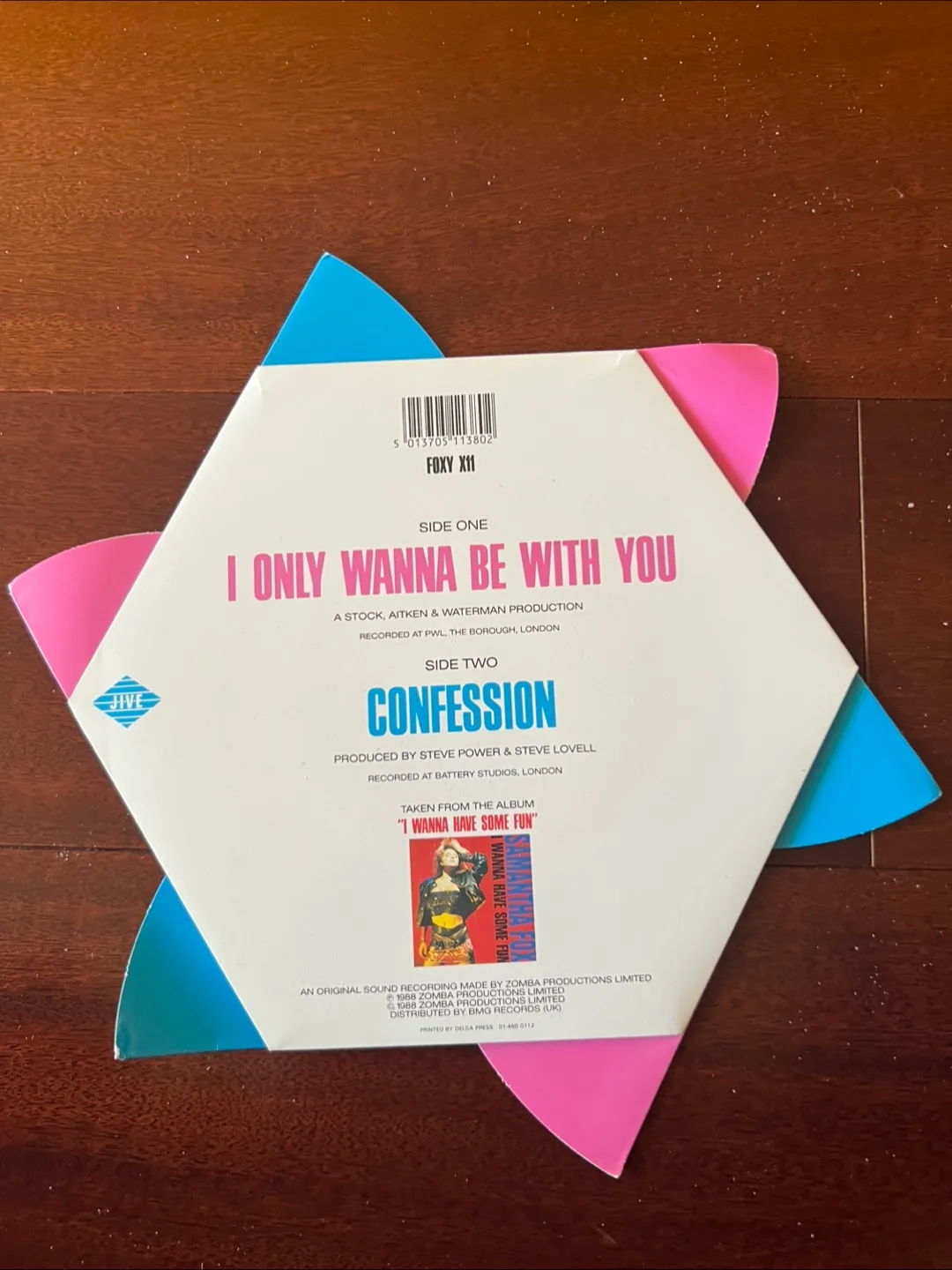 Samantha Fox I Only Wanna Be With You Vinyl image indicator(2)