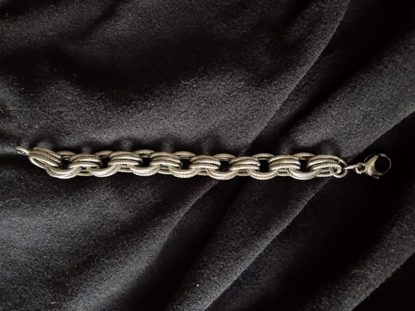 Milor Italy- Dark Silver Rope Bracelet - photo 2