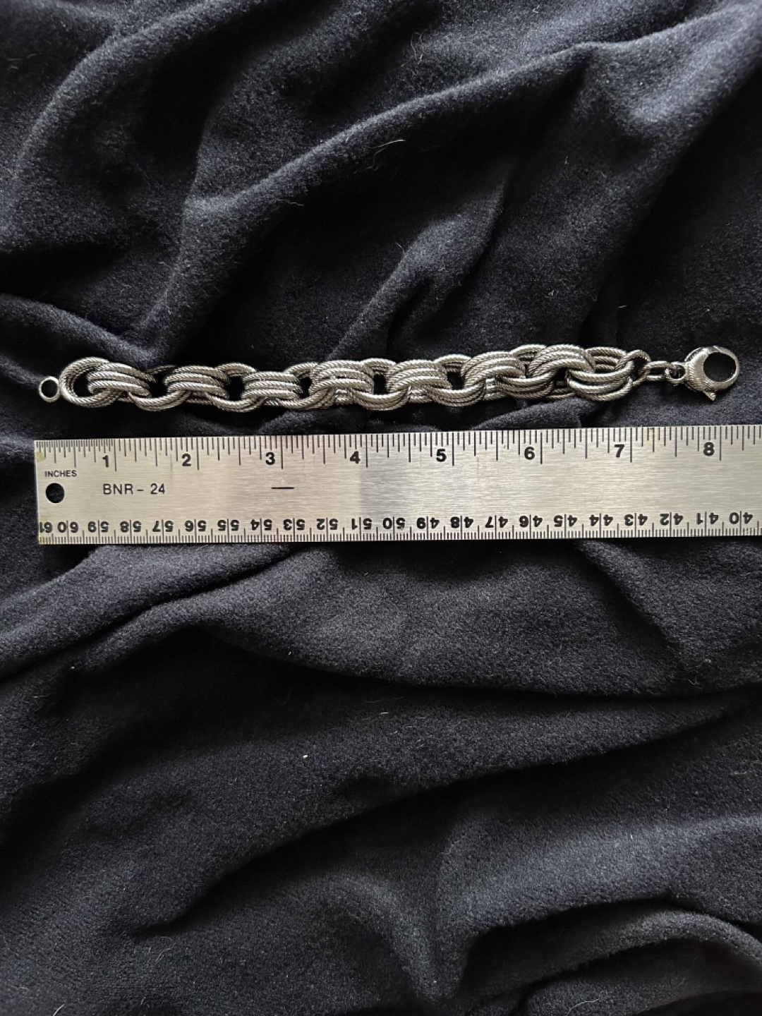 Milor Italy- Dark Silver Rope Bracelet - photo 3