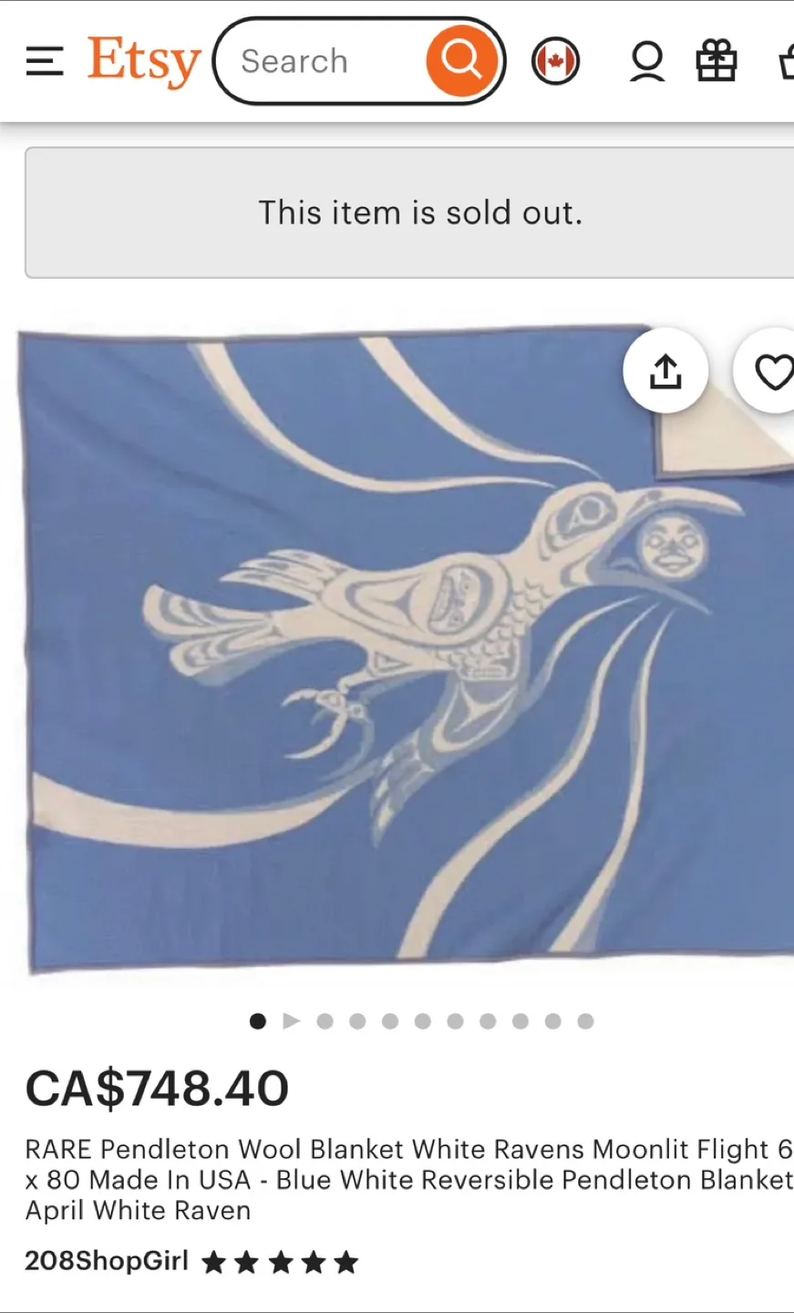 Pendleton Limited Edition Wool Blanket image indicator(7)