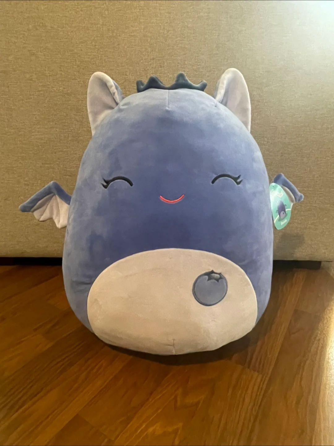 16” Blueberry Bat Squishmallow thumbnail