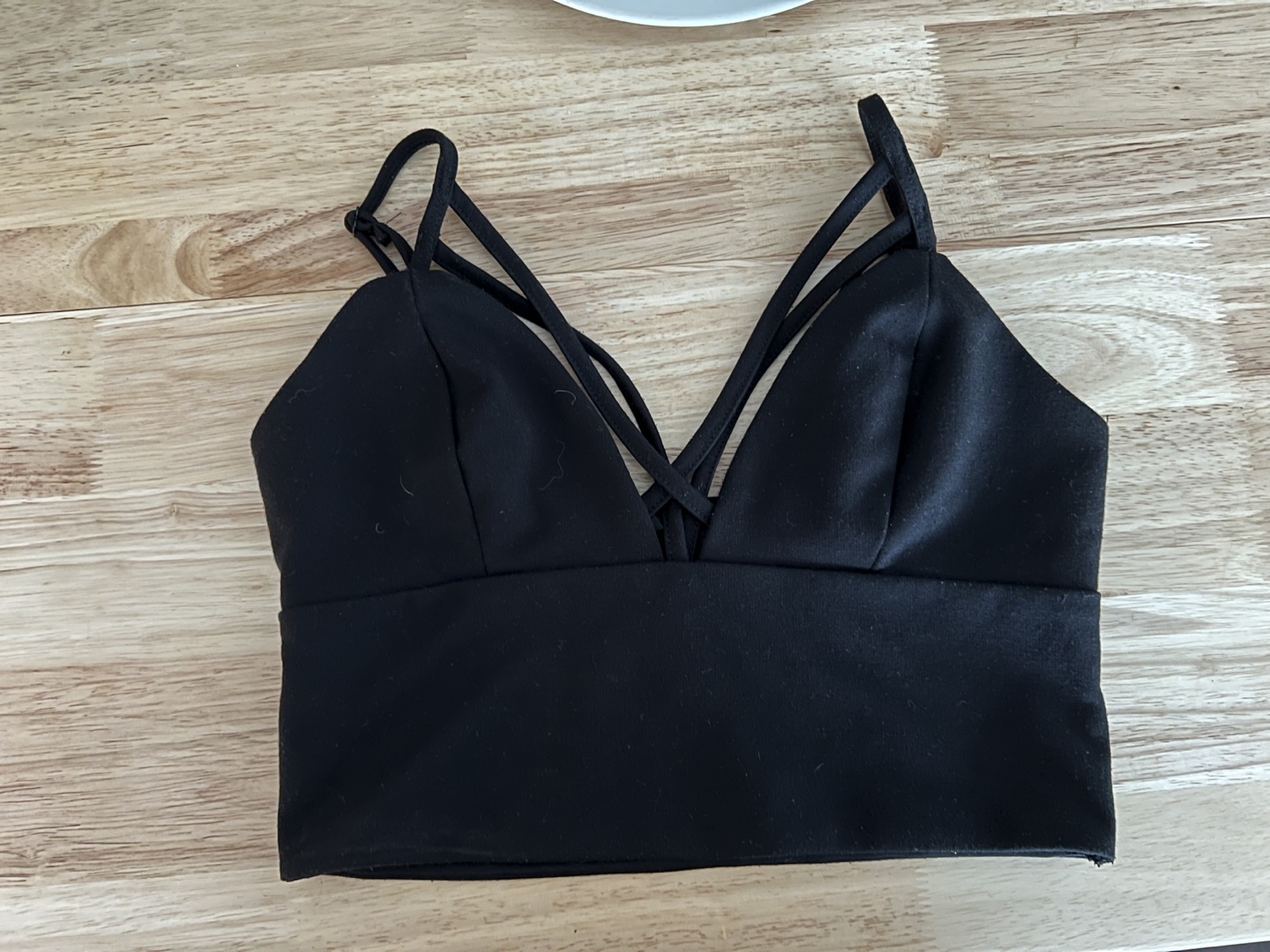 Black Crop Top