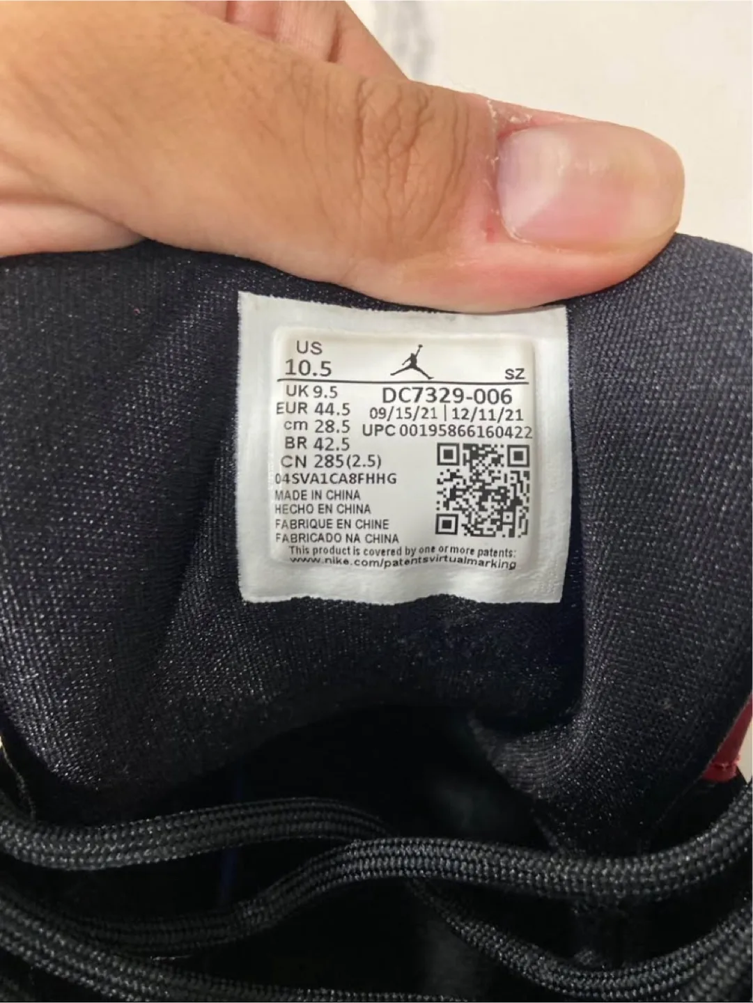 Jordan Night Club 91 - Black and Red image indicator(4)