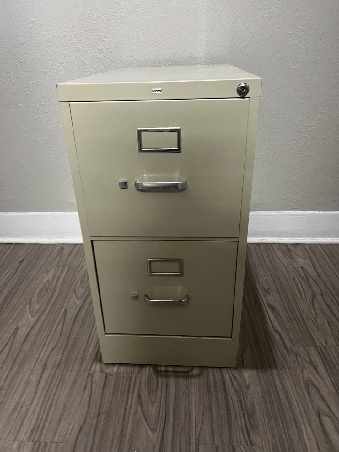 Two-Drawer Metal File Cabinet - photo 3