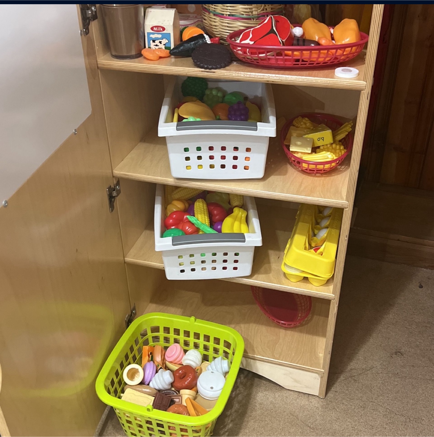Wooden Toy Storage Cabinet - photo 2