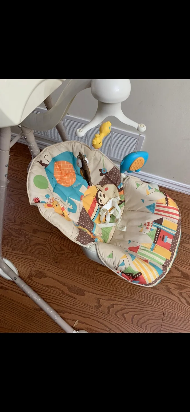 Baby Bed Swing - Electric Powered Automatic Swingset image indicator(3)