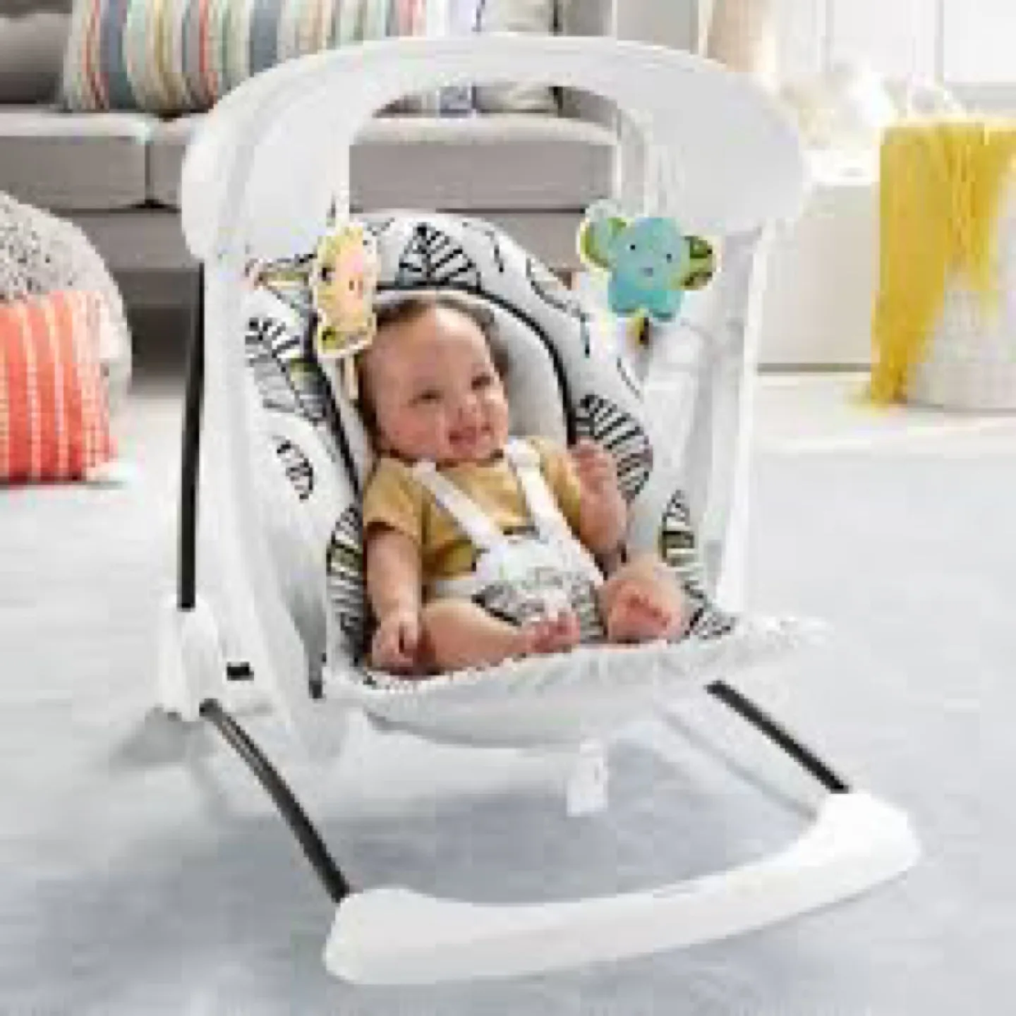 Baby Bed Swing - Electric Powered Automatic Swingset image indicator(7)