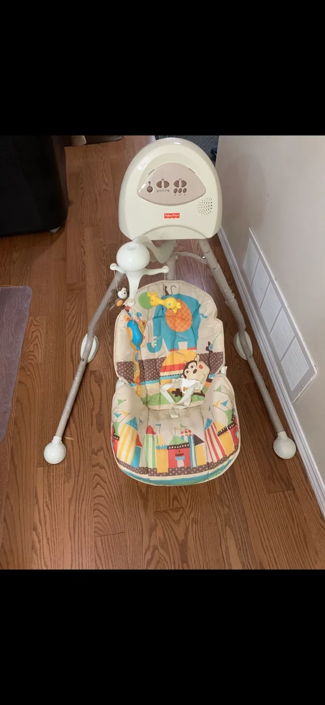 Baby Bed Swing - Electric Powered Automatic Swingset image indicator(2)