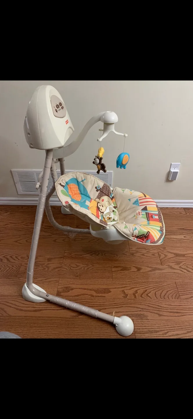 Baby Bed Swing - Electric Powered Automatic Swingset image indicator(5)