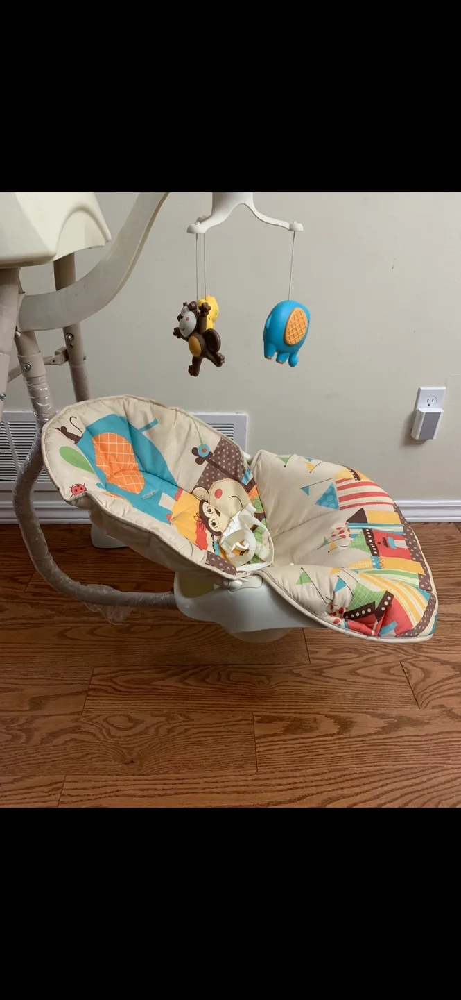 Baby Bed Swing - Electric Powered Automatic Swingset image indicator(4)