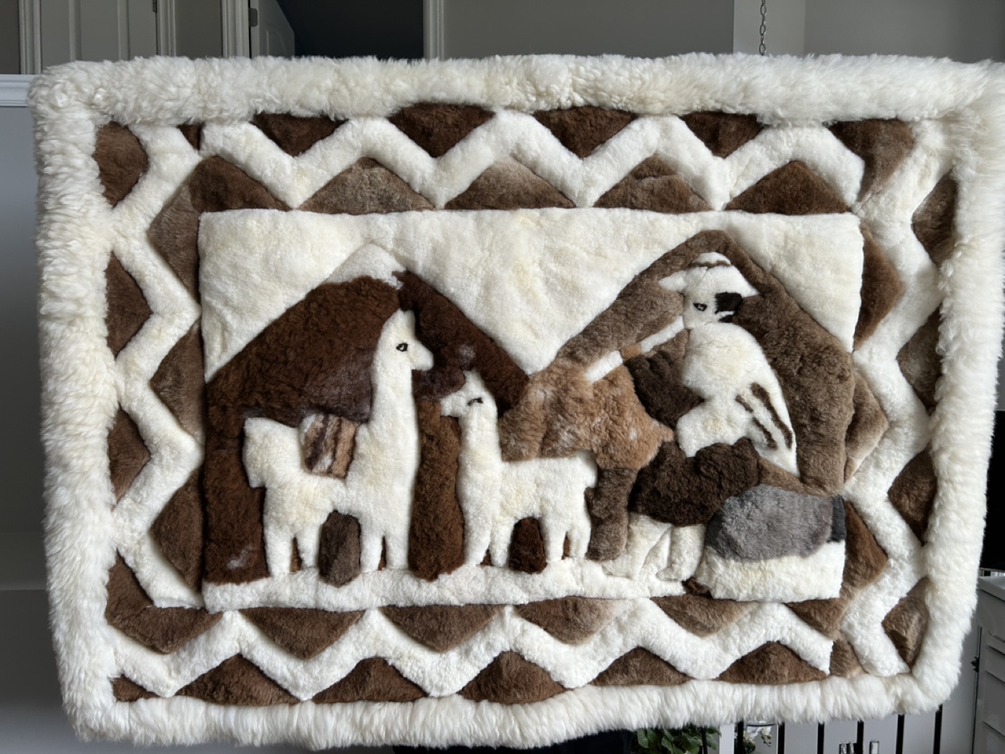 Alpaca Scene Wall Hanging