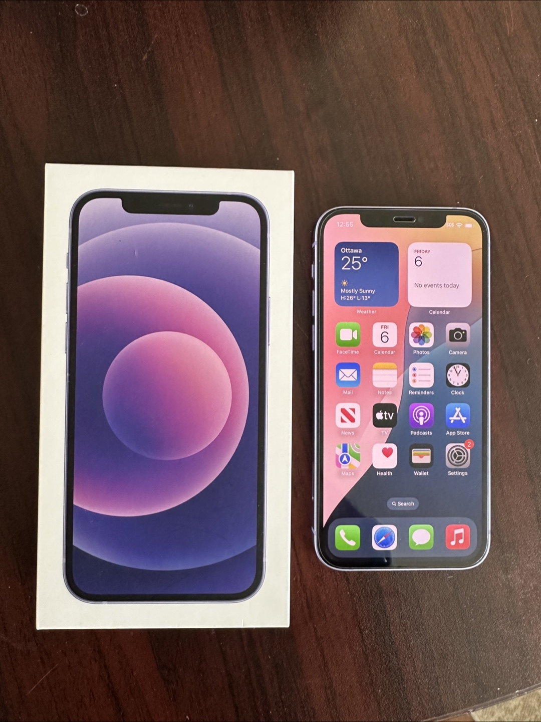 Unlocked iPhone 12 - 128GB Purple - Great Deal!