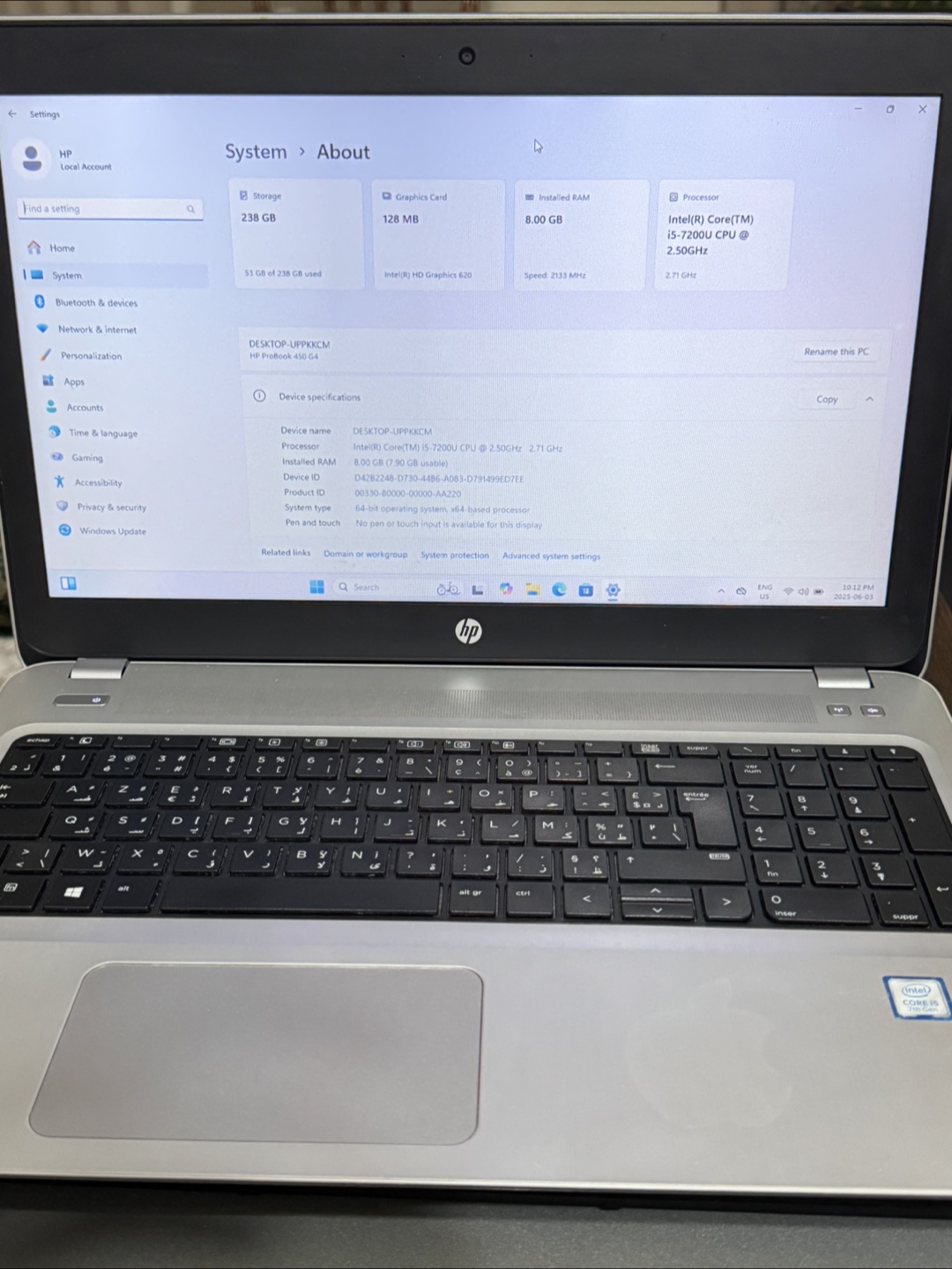 HP ProBook Laptop