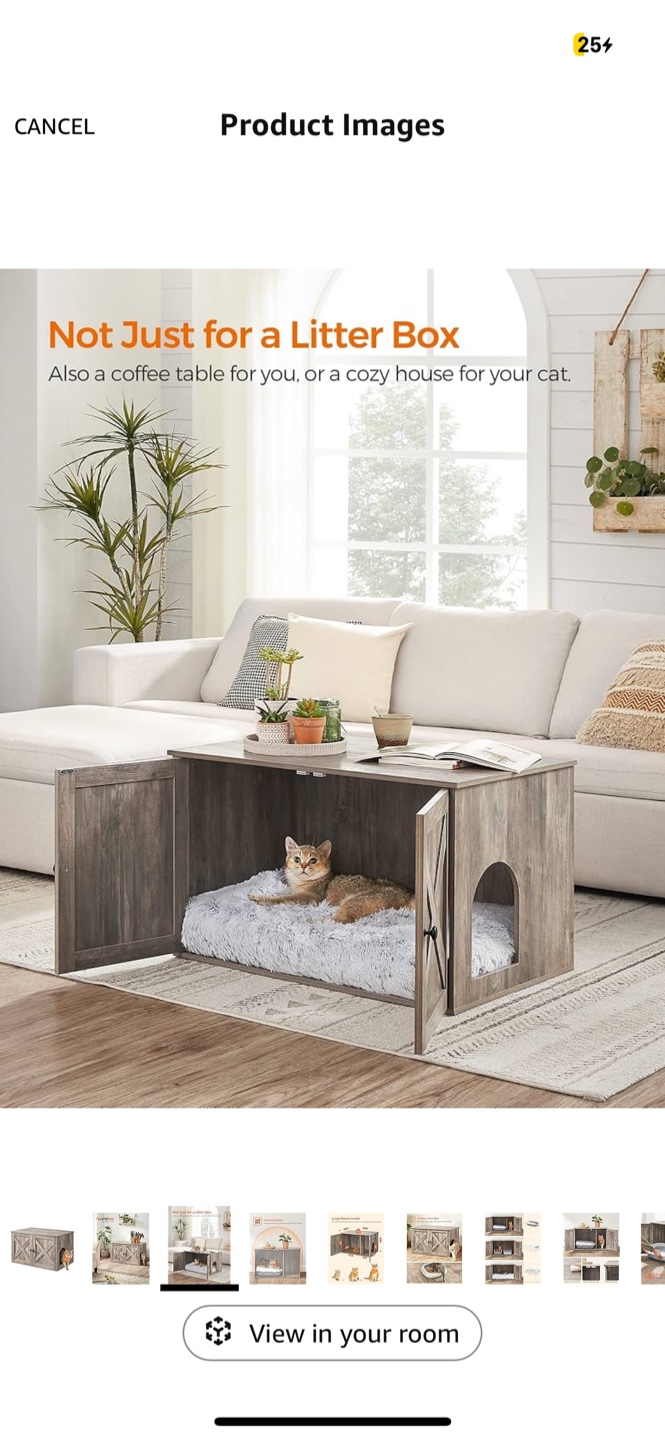 Cat Litter Box Enclosure - photo 2