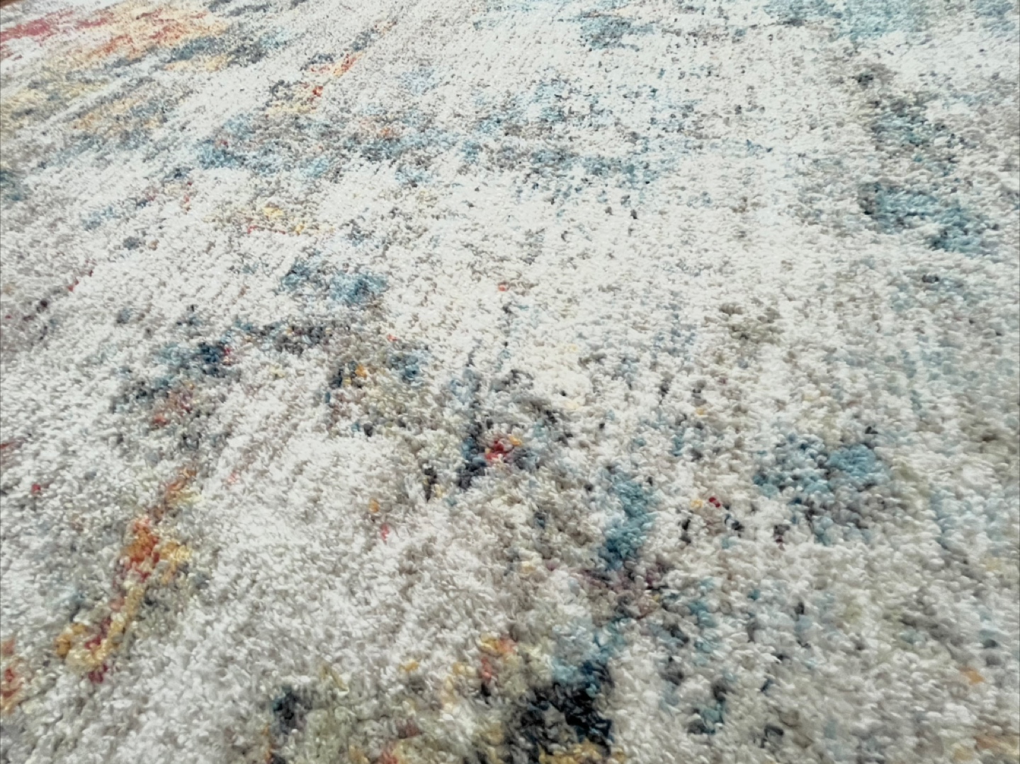 Rug gray-blue-orange multicolor - photo 5