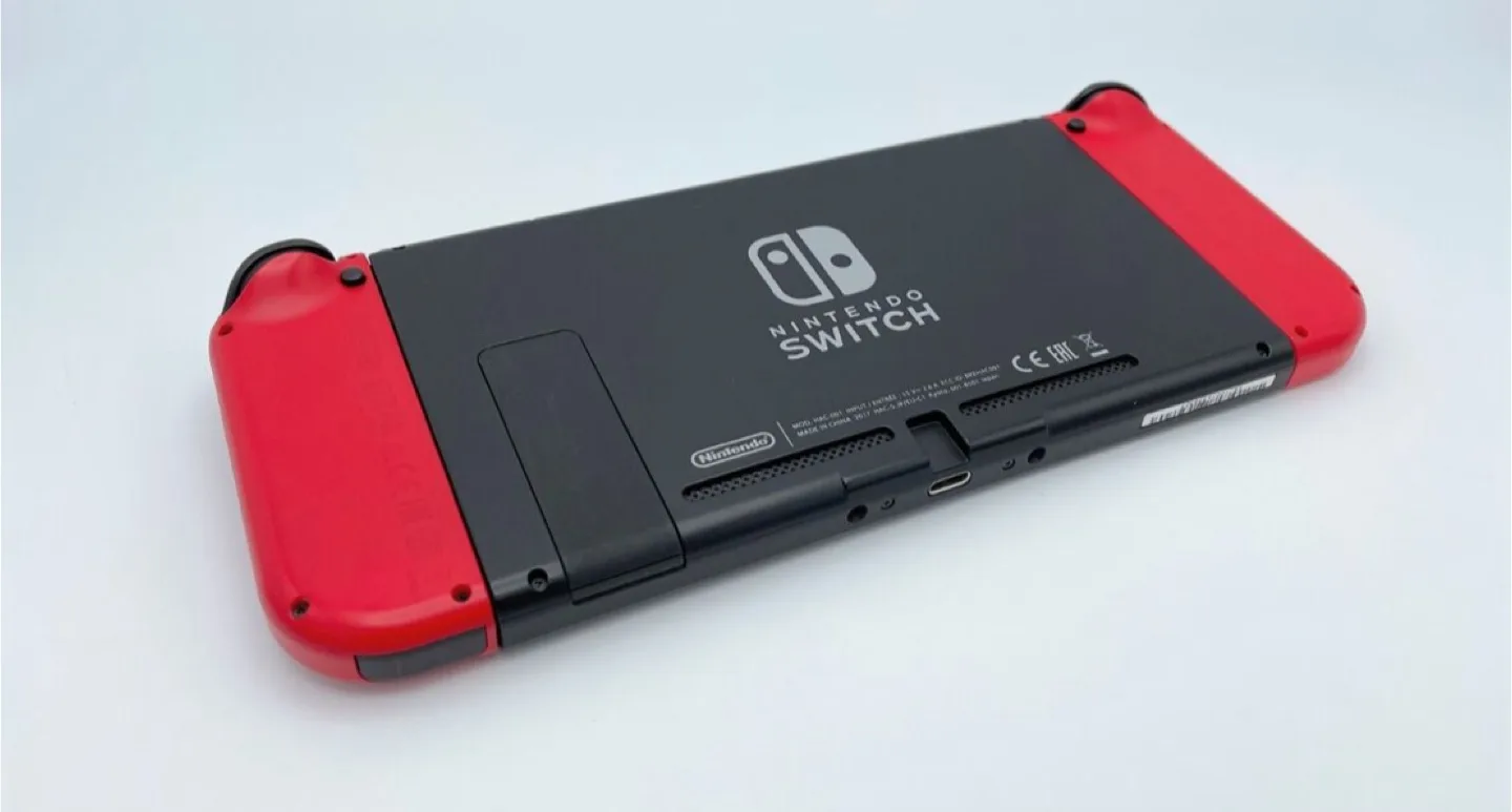 Nintendo Switch Console with Red Joy-Cons image indicator(3)