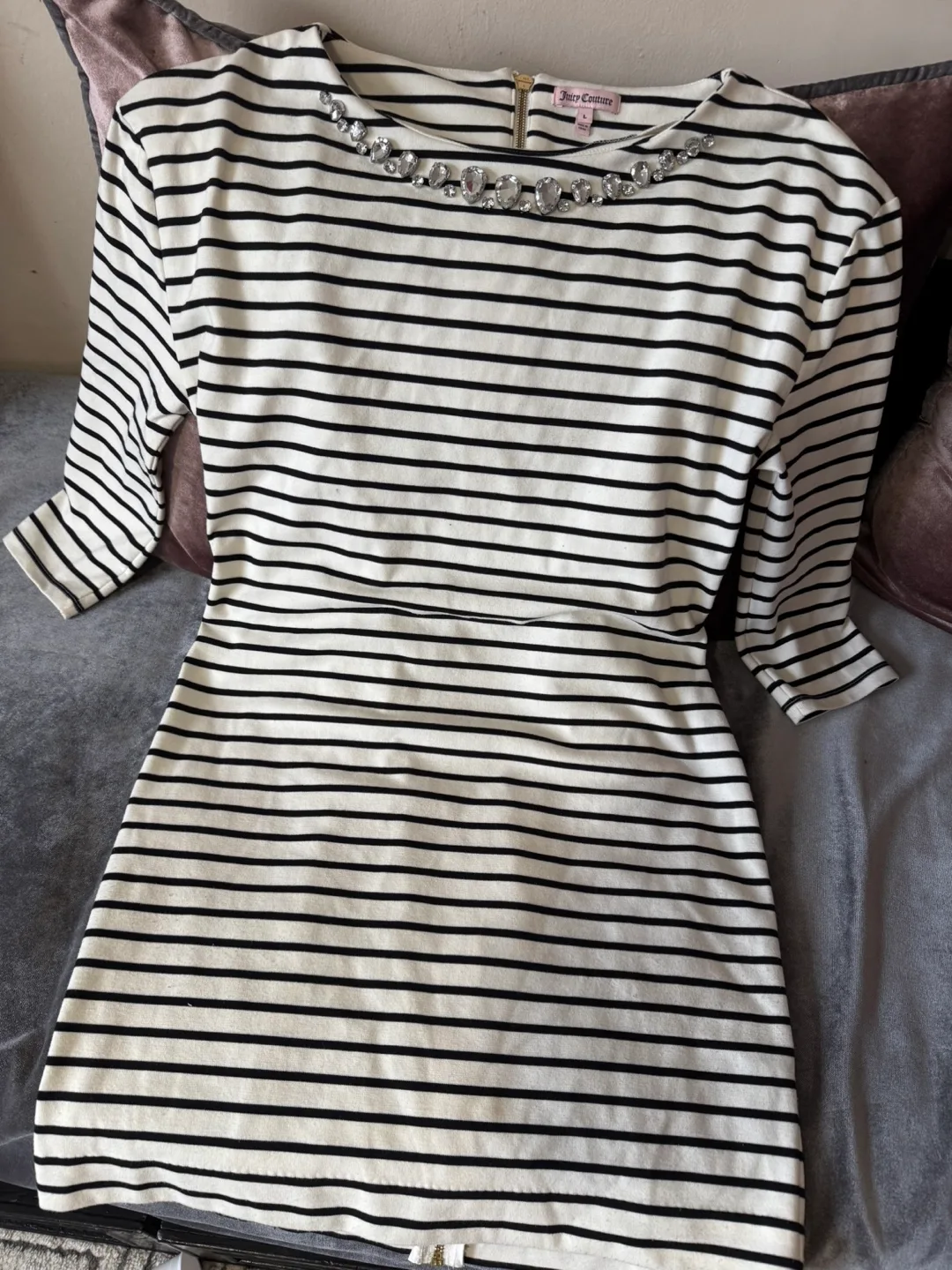 Juicy Couture Striped Dress thumbnail