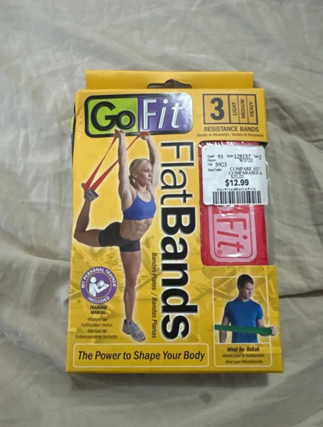 GoFit Flat Bands Resistance Band Set thumbnail