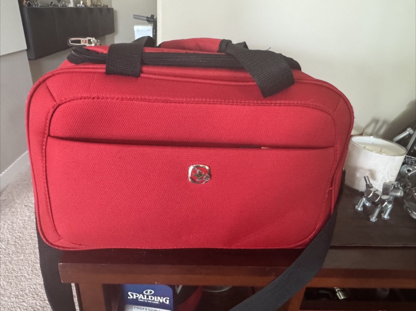 1 Red and 1black Carry-On Bag - photo 2