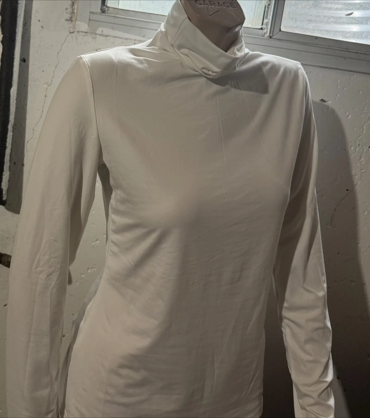 Brand new White Turtleneck Top thumbnail