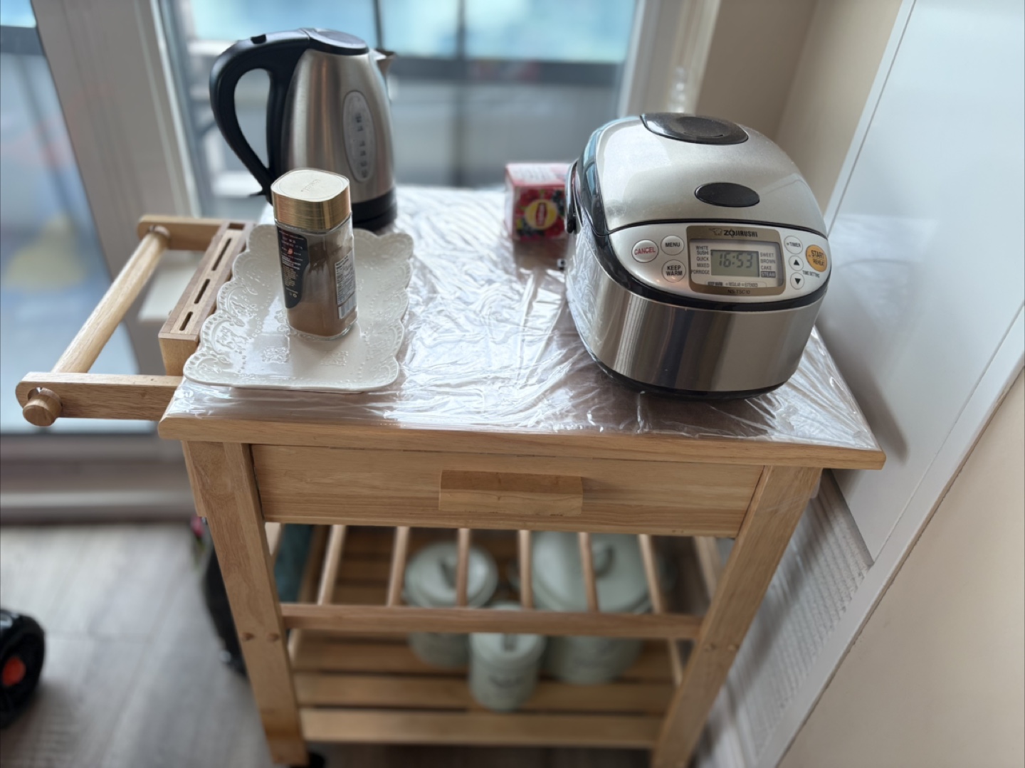 Kitchen Cart with Drawer - PERFECT CONDITION! - photo 2