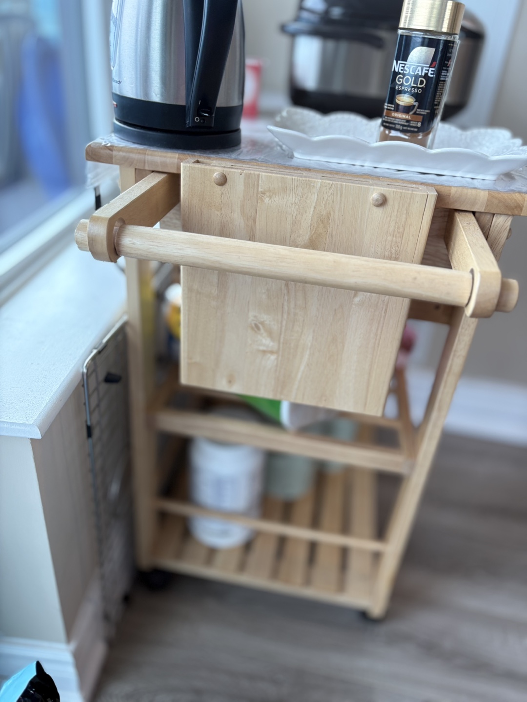 Kitchen Cart with Drawer - PERFECT CONDITION! - photo 3
