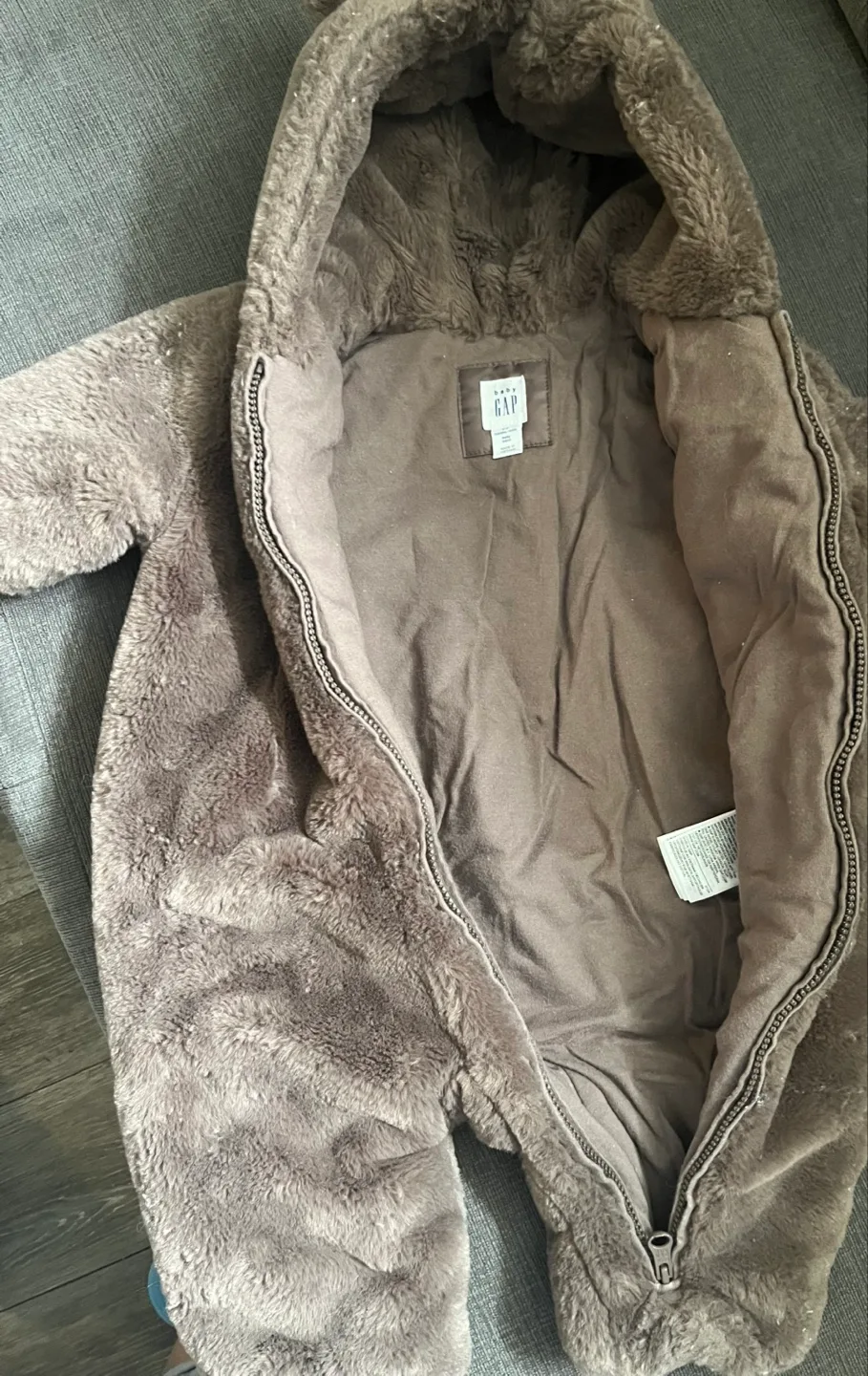 Baby Brown Onesie thumbnail